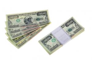  Пачка Денег 1 000 000 долларов  