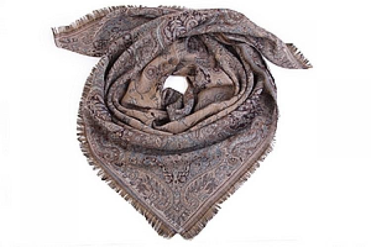 Платок двухсторонний (шерсть 100%) №145