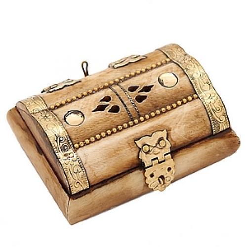 Шкатулка с инкрустацией (кость)  №191