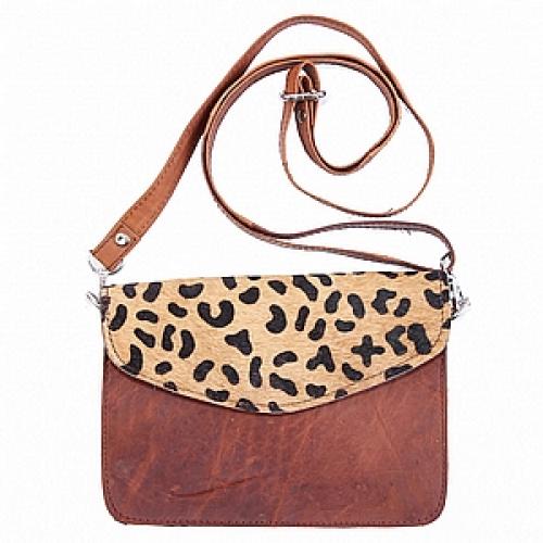 Сумка натуральная кожа через плечо в ассортименте №112