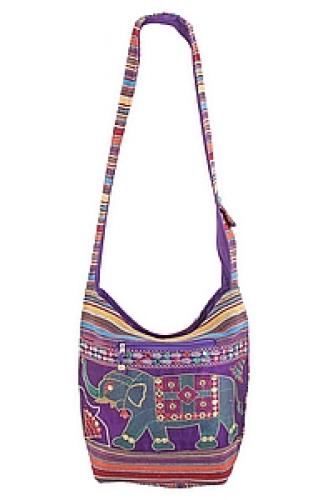 Сумка кросс-боди вышивка "Слон" №104