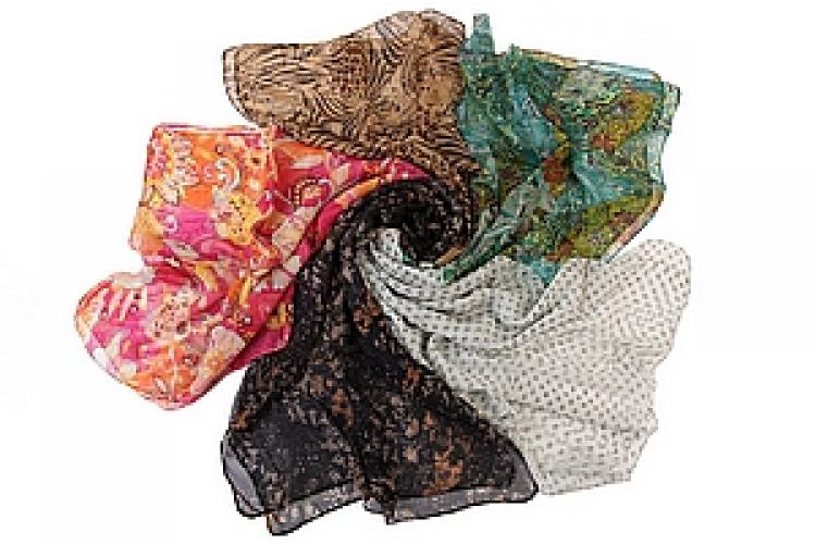 Кашне шифон (набор из 5) №63