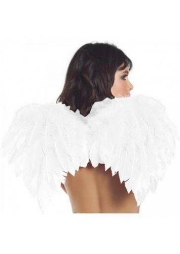 Перьевые крылья белого цвета - купить 