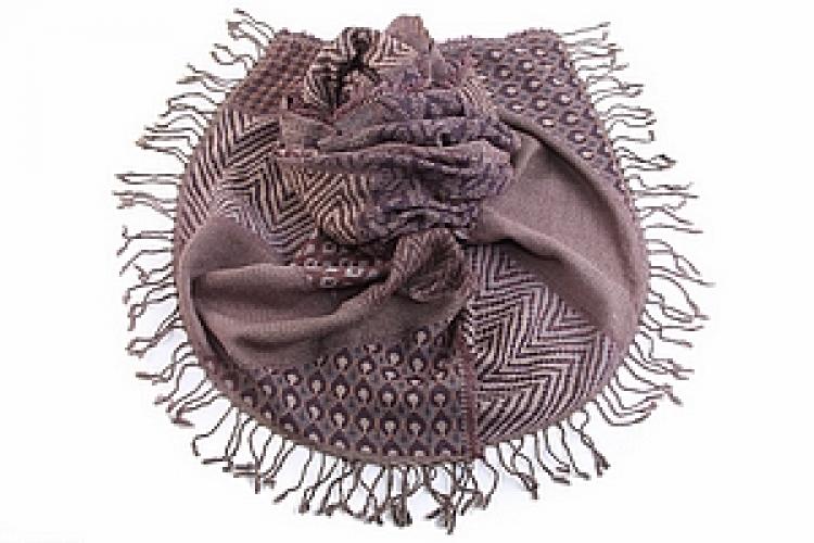 Палантин (шерсть  вареная) №24