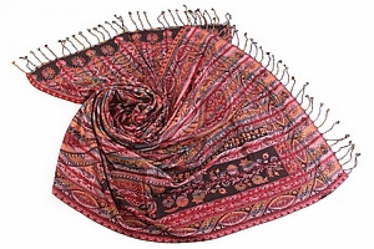 Палантин  двухсторонний вискоза №71