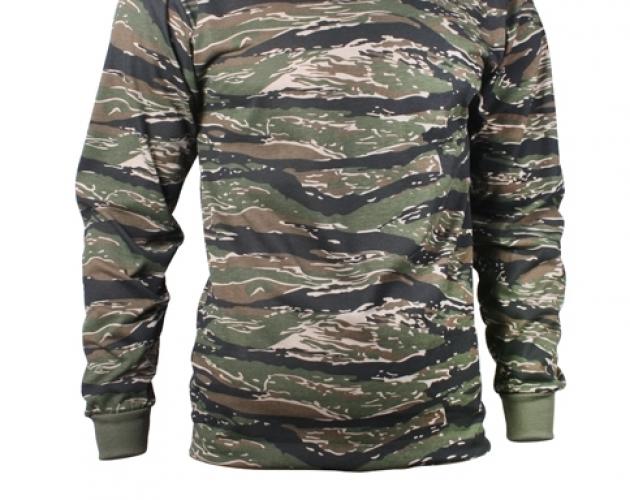 Футболка с длинными рукавами Тигровый камуфляж  ― магазин нужных товаров у нас есть все playera.ru Тел 8-495-741-86-12 a7418612@yandex.ru  тнп карнавал праздник отдых спорт дом одежда 