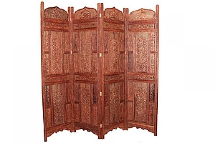 Ширма резная (дерево) №1