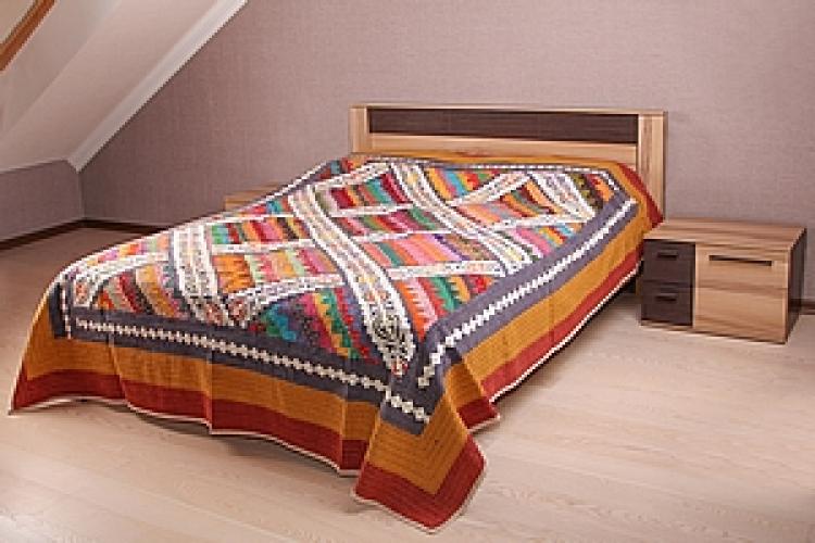 Покрывало с аппликацией ручной работы  №86