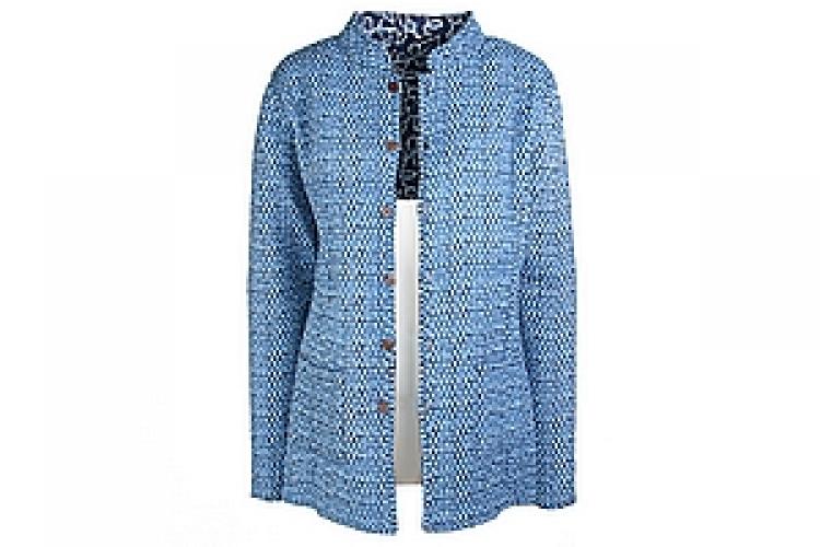 Жакет двухсторонний стеганый (хлопок) №58