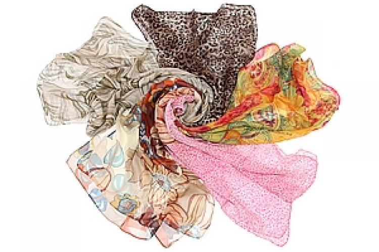 Кашне шифон (набор из 5) №20