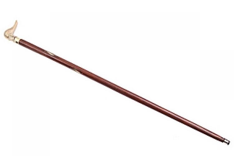 Трость дерево с инкрустацией "Утка" №151