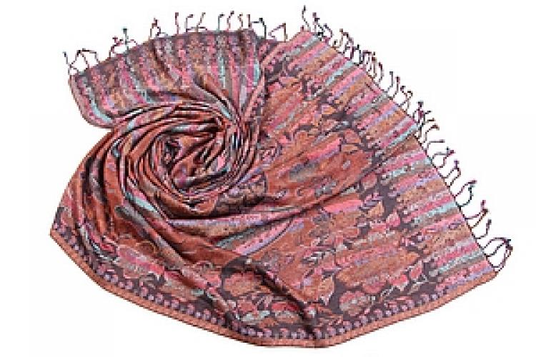 Палантин  двухсторонний вискоза №170