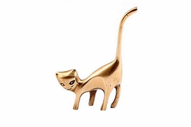 Статуэтка-подставка для колец"Кот" №72