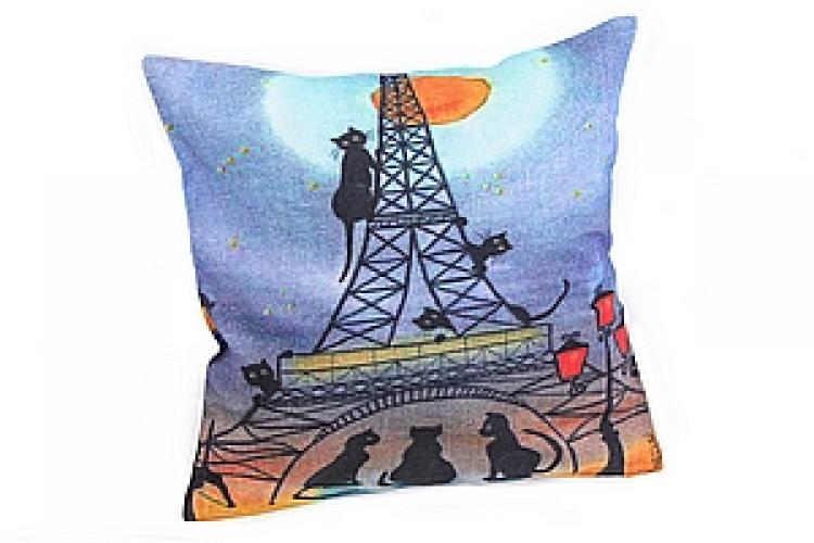 Наволочка "DJ принт" декор. (хлопок) №105