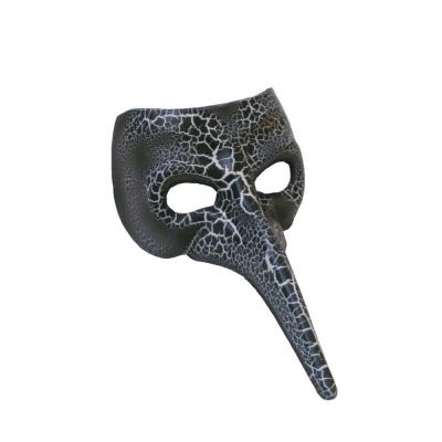  Маска Доктор Чума чёрная-белая 