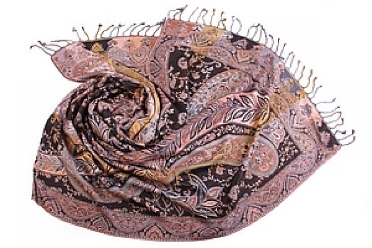 Палантин  двухсторонний вискоза №83