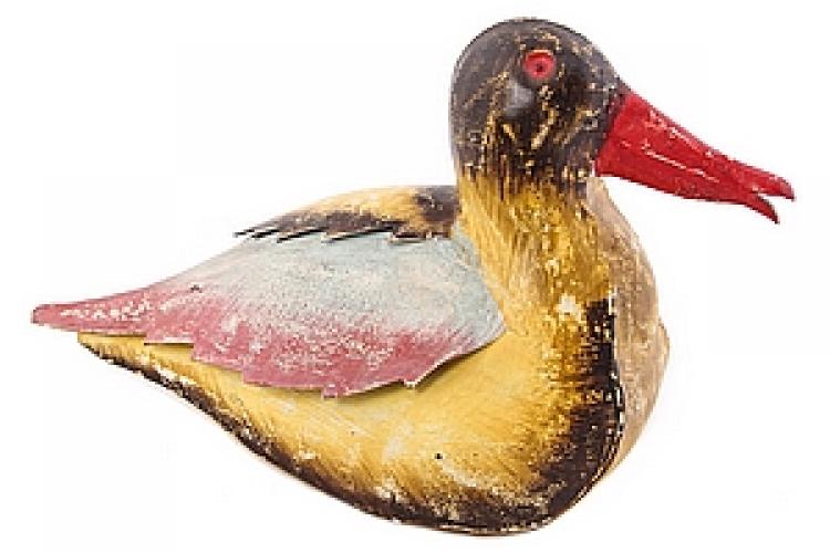 Статуэтка "Утка" (жесть роспись) №186