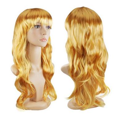  Парик завитушки - золотой 