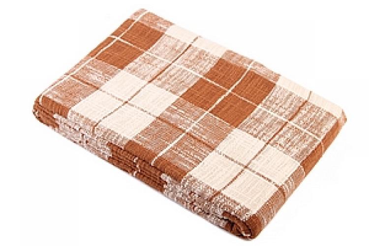 Покрывало самотканое "Клетка "(225х270) №181