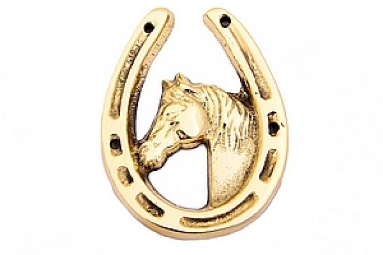 Сувенир "Подкова с лошадью" №180