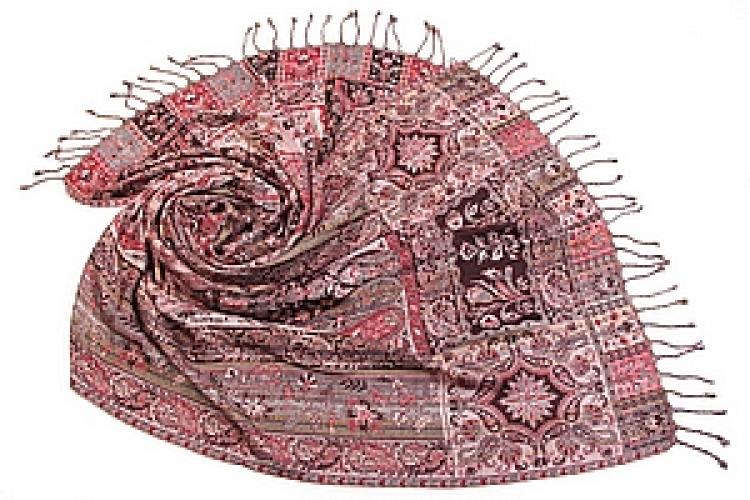 Палантин  двухсторонний вискоза №109