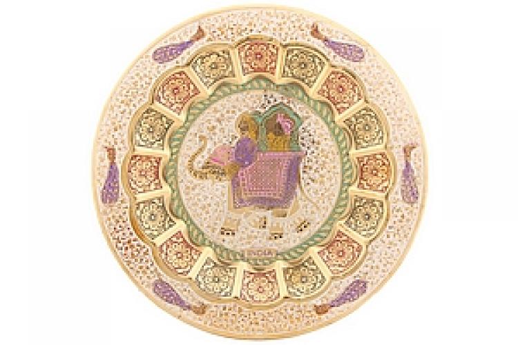 Панно 12" "Слон" эмаль №119