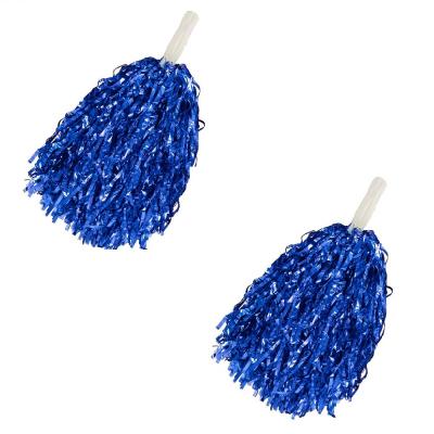  Пом пом (2 штуки) синий с ручками 