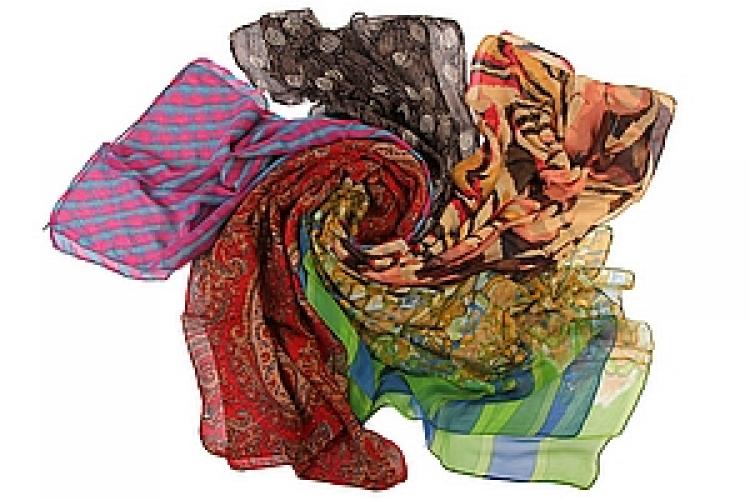 Кашне шифон (набор из 5) №190