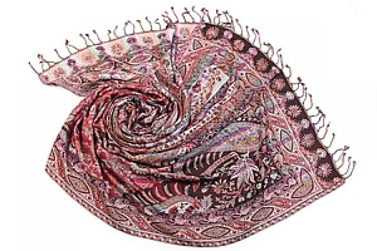 Палантин  двухсторонний вискоза №46