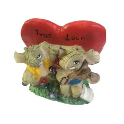  фигурка влебленные слоники вид 5 