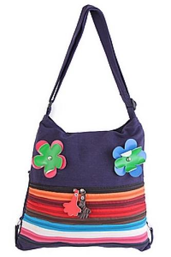 Сумка хлопок на лямке " молнии"  №103