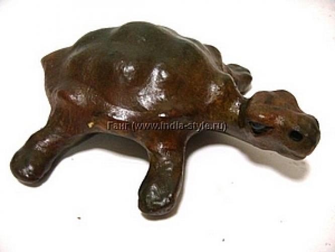 Статуэтка "Черепаха" 6" папье-маше №49