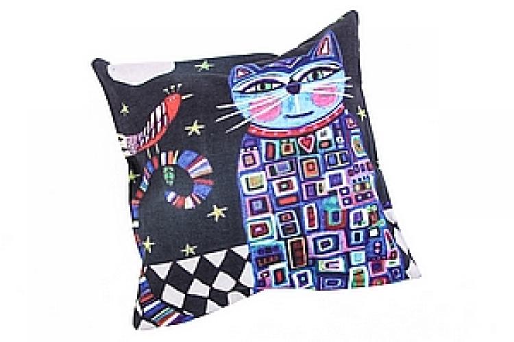 Наволочка "DJ принт" декор. (хлопок) №130