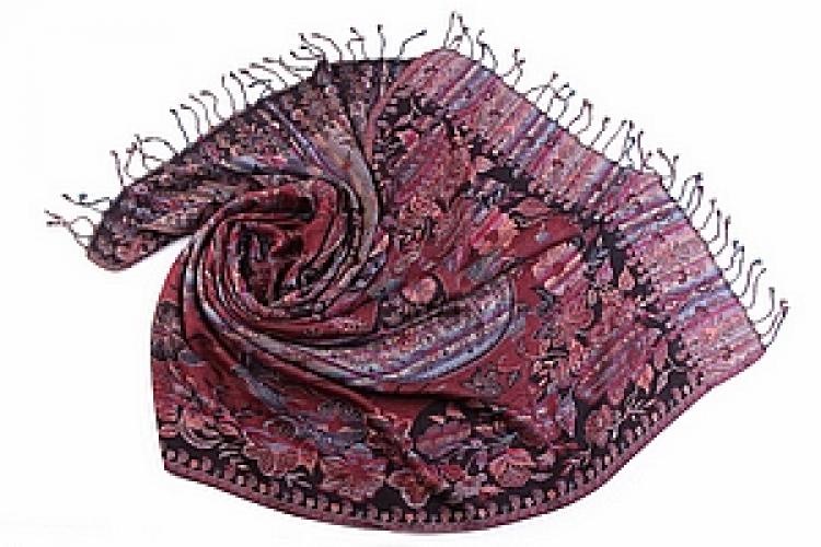 Палантин  двухсторонний вискоза №32