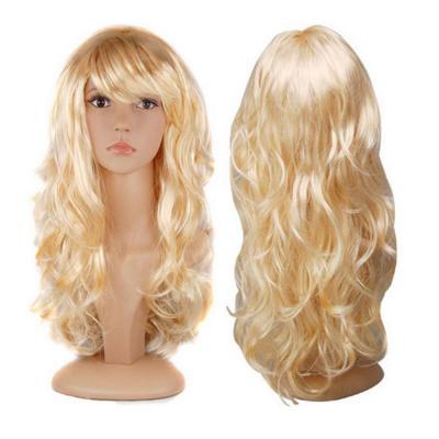  Парик завитушки - блонд 