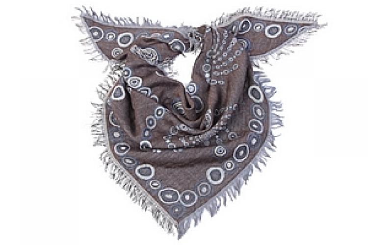 Палантин  шерсть "косынка" №20