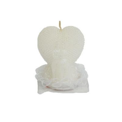  Свеча Сердце с женихом и невестой 