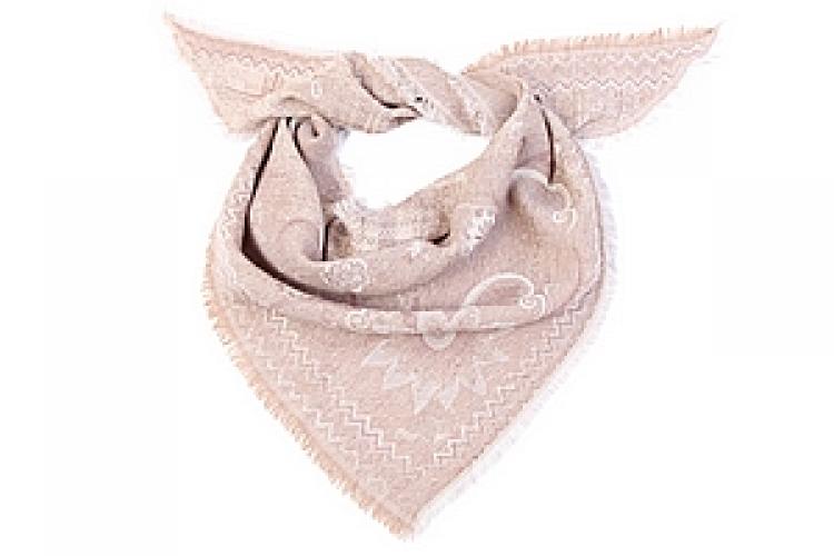 Палантин  шерсть "косынка" №106