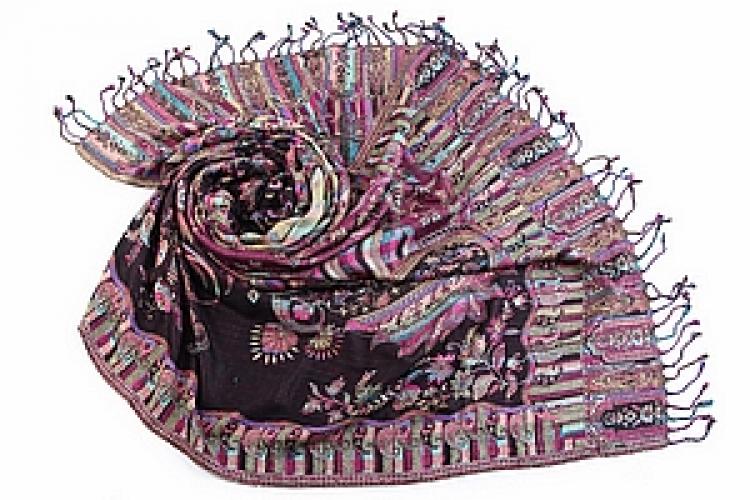 Палантин двухсторонний вискоза №91