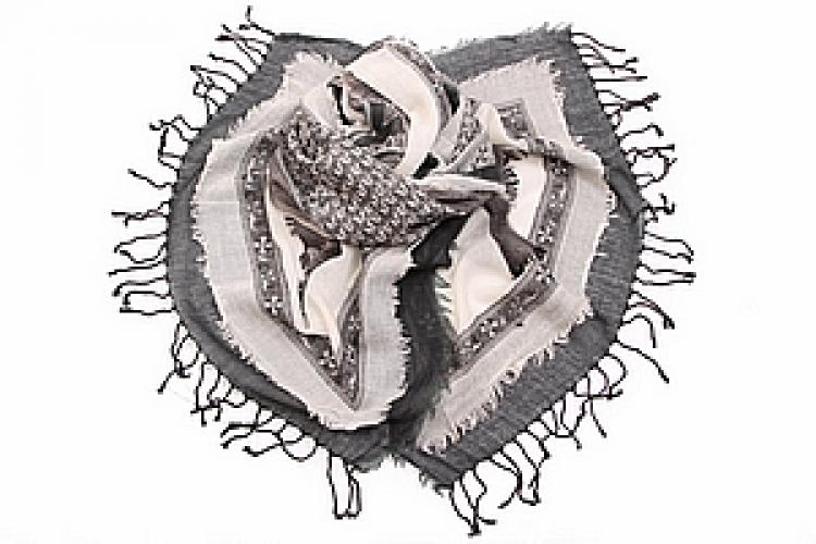 Палантин (шерсть) в ассорт.  №38