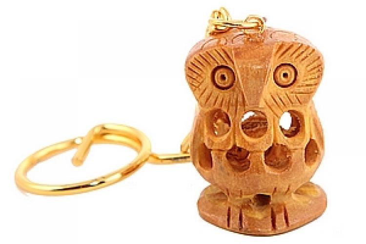 Брелок "Сова прорезная"  №83