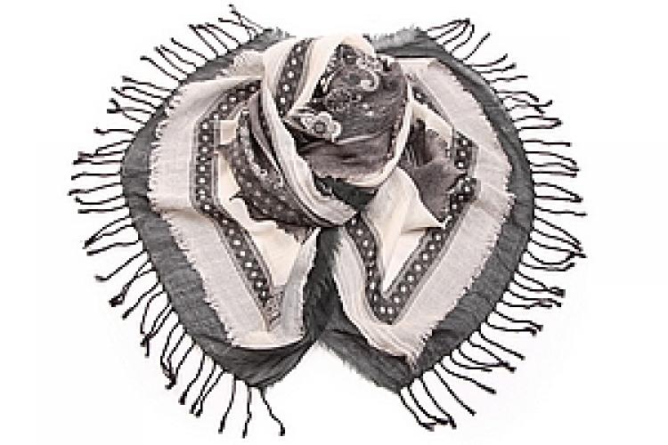 Палантин (шерсть) в ассорт.  №85