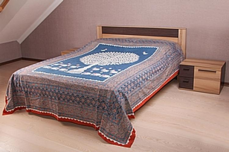 Покрывало ручная печать, ручная аппликация №148