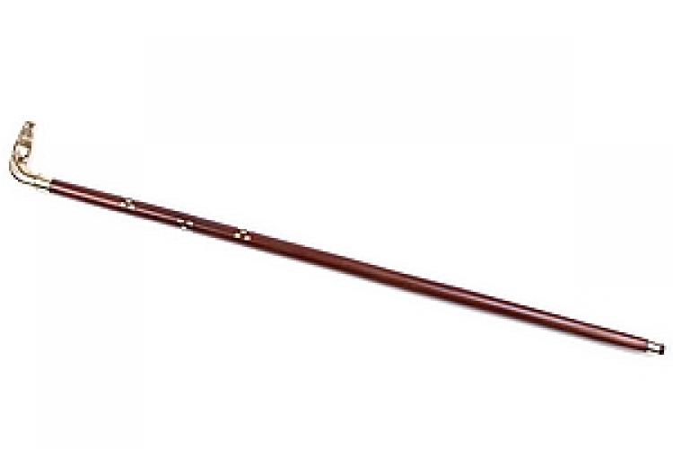 Трость дерево с инкрустацией "Лошадь" №110