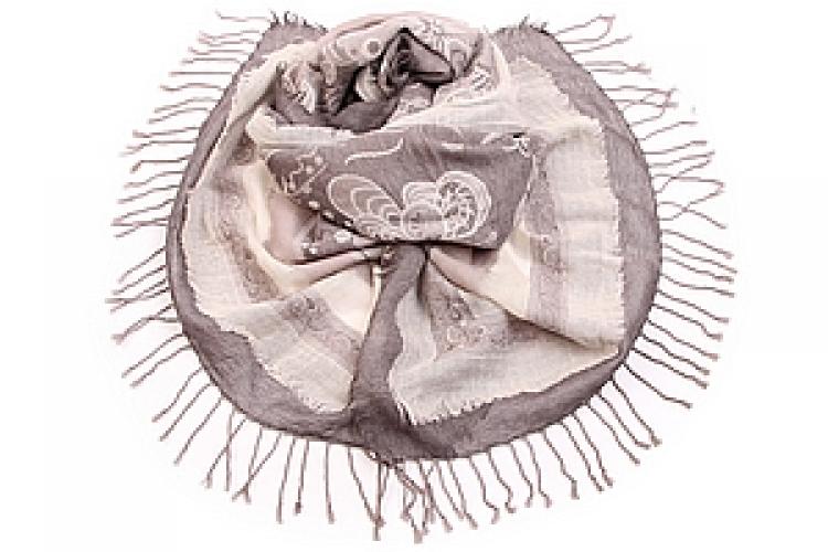 Палантин (шерсть) в ассорт.  №130