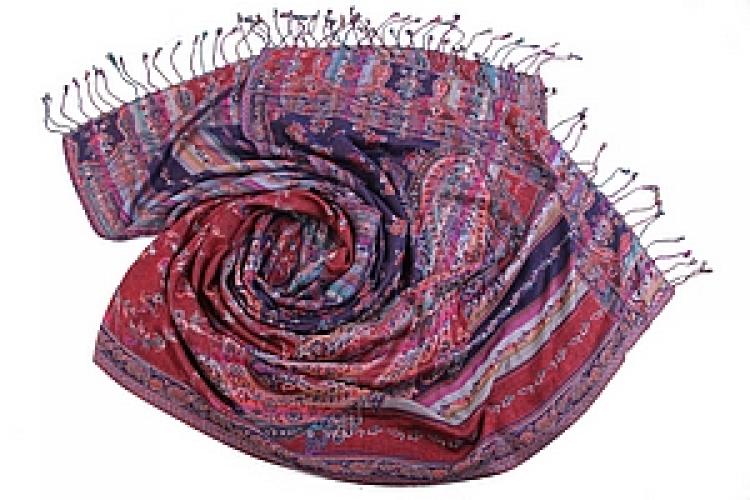 Палантин  двухсторонний вискоза №72