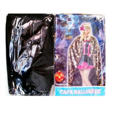  Плащ  карнавальный чёрный 