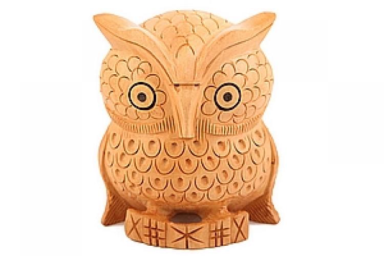 Статуэтка "Сова прорезная" №177
