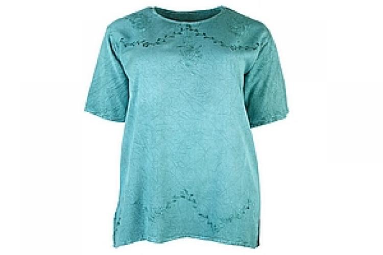 Блузка (вискоза) с вышивкой №61