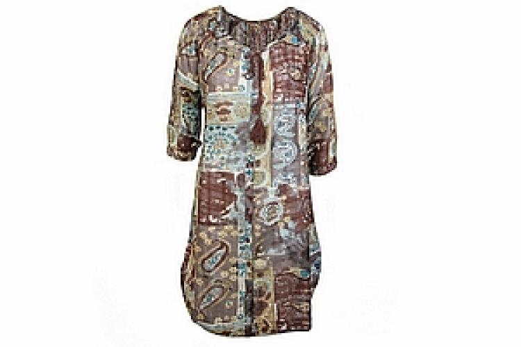 Блузка-туника (хлопок)  №195